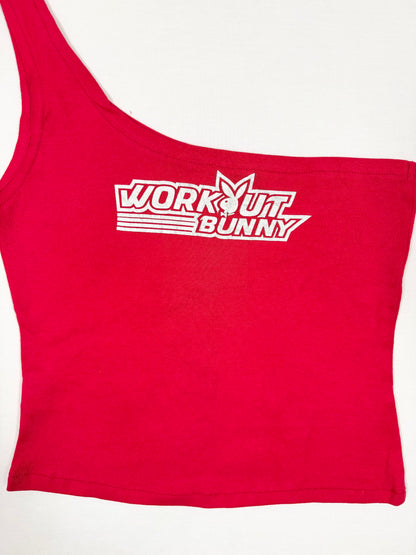 Workout bunny One Shoulder Tank