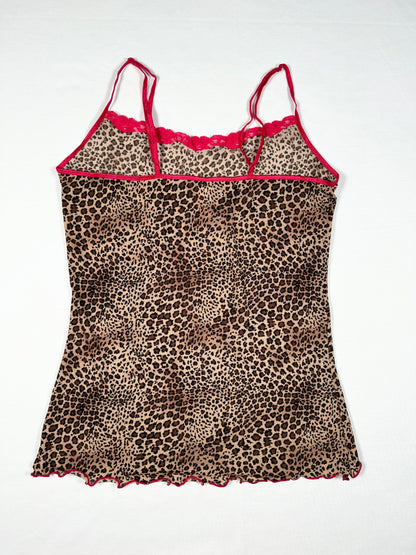 Leopard Micromesh Cami