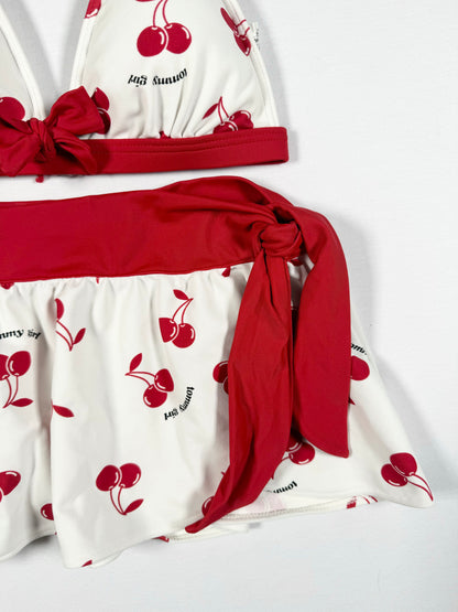 Tommy Girl Cherry Bikini + Skirt