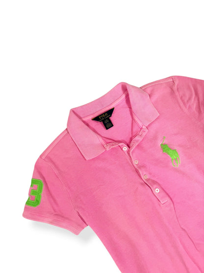 Polo Pink & Green Dress ♡ S/M