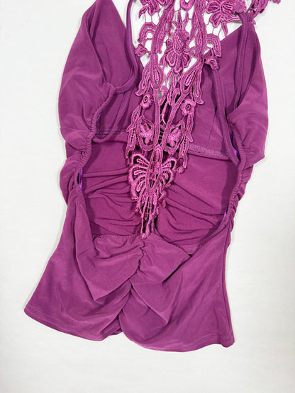 Lace Back Purple Cami ♡ Size S