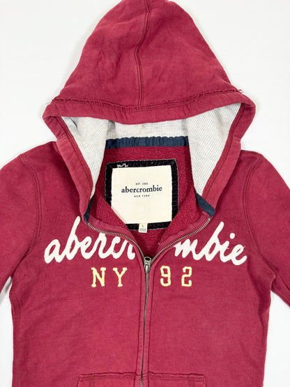 Abercrombie & Fitch Red Zip Up hoodie