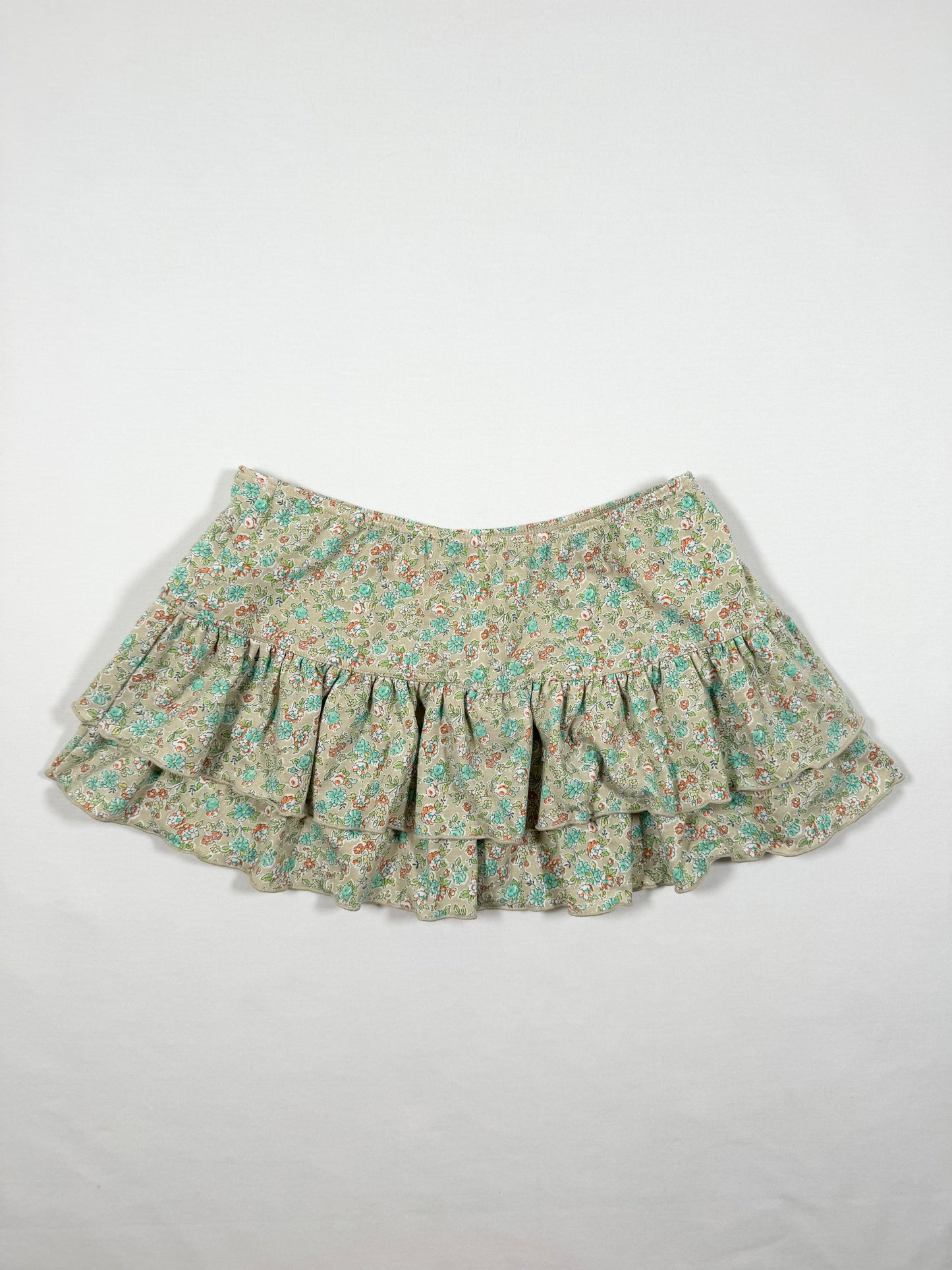 Floral Micro Skirt