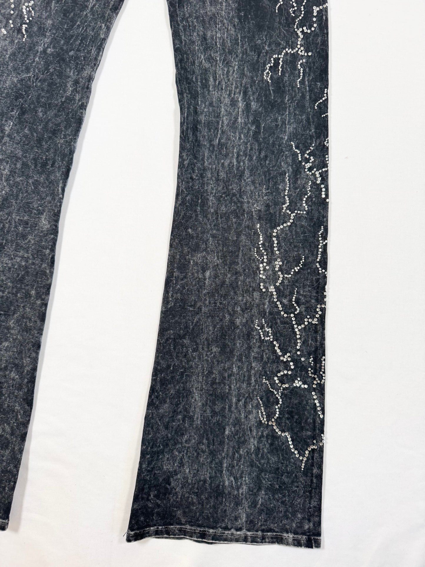 Grunge Fold Over Leggings ♡ Size S