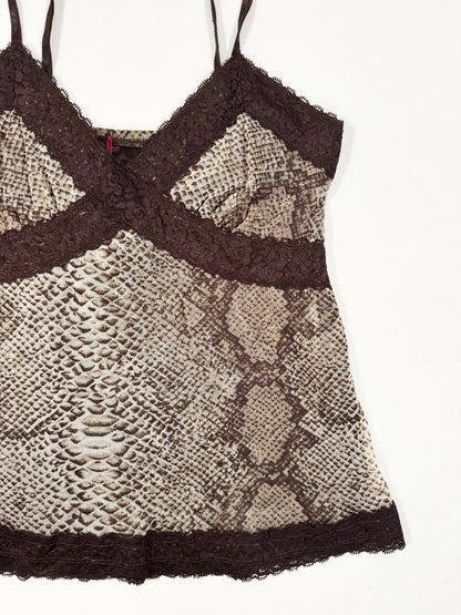 Snakeprint Micromesh Cami  ☆ S