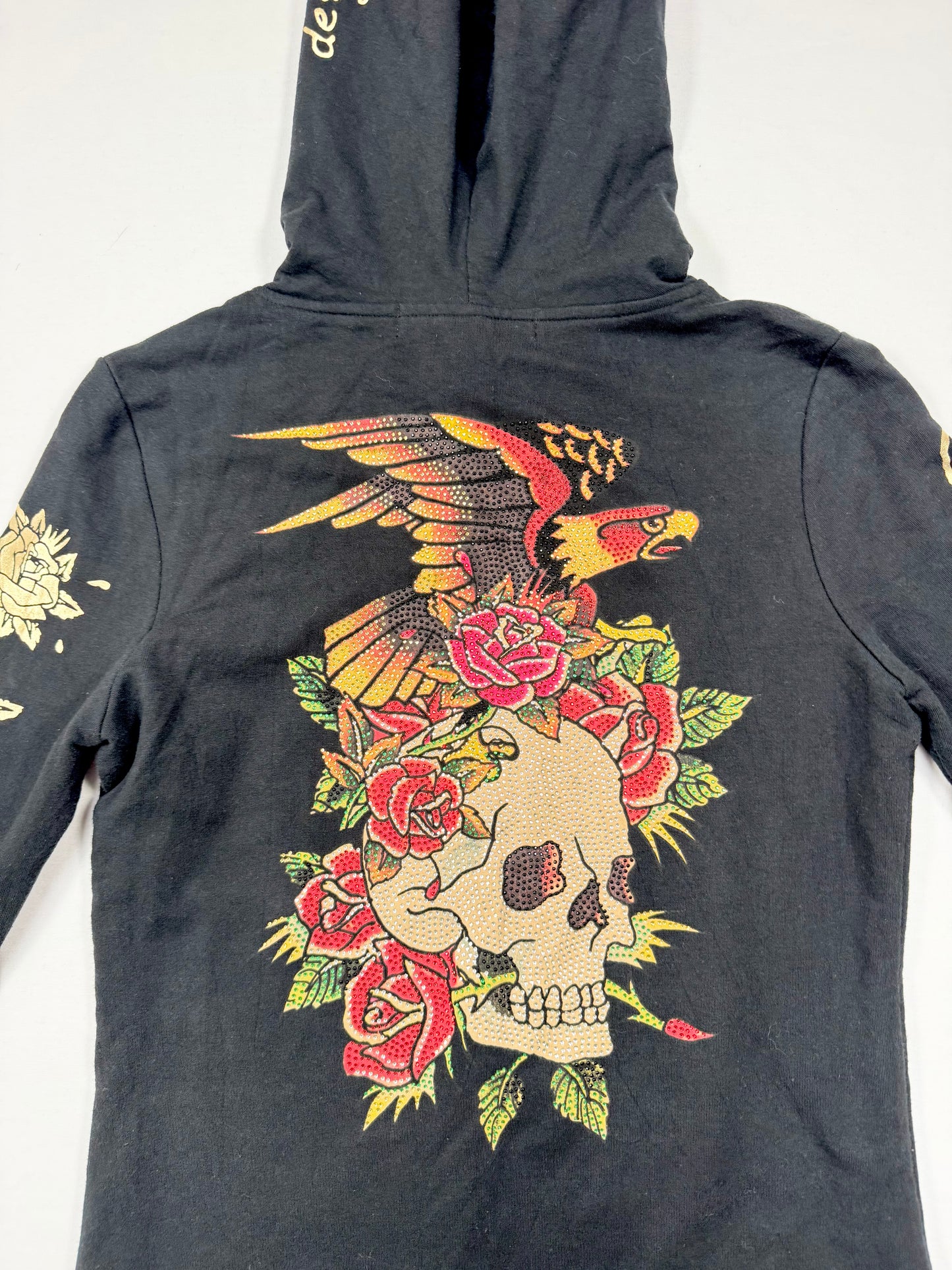 Ed Hardy Zip Up Hoodie ♡ S