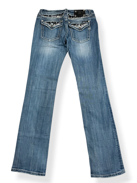 Sequin Miss Me Flared Jeans ♡ 31”