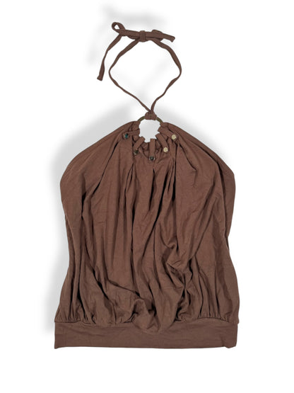 Brown O-ring Halter