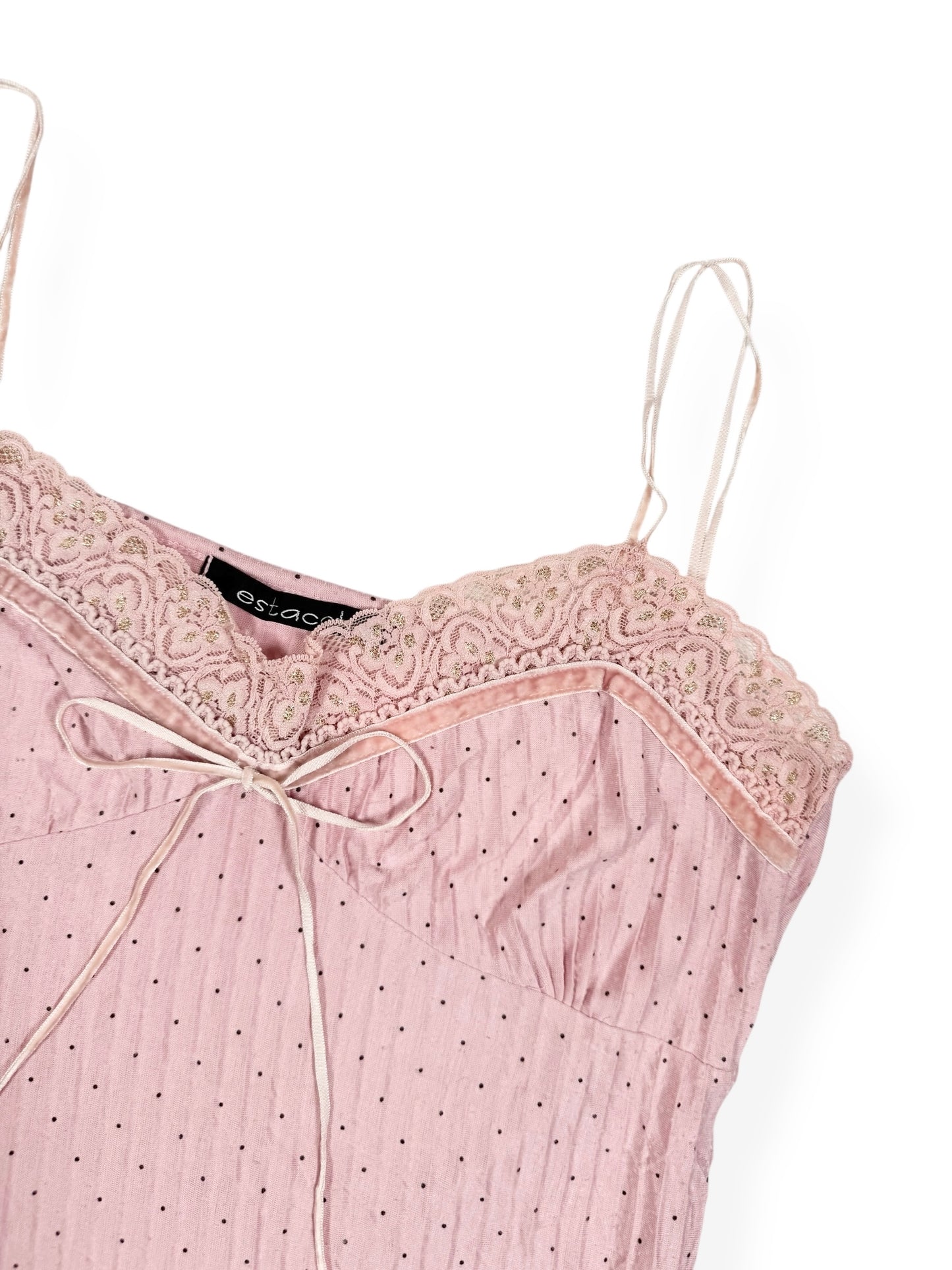 Pink Polka Cami