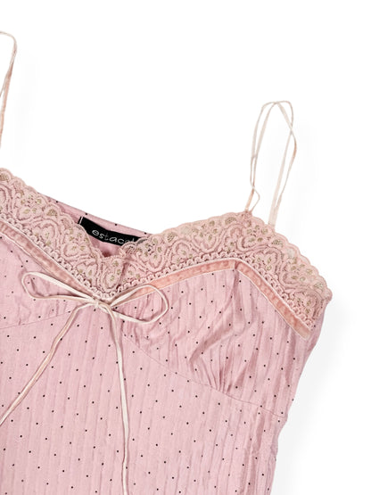 Pink Polka Cami