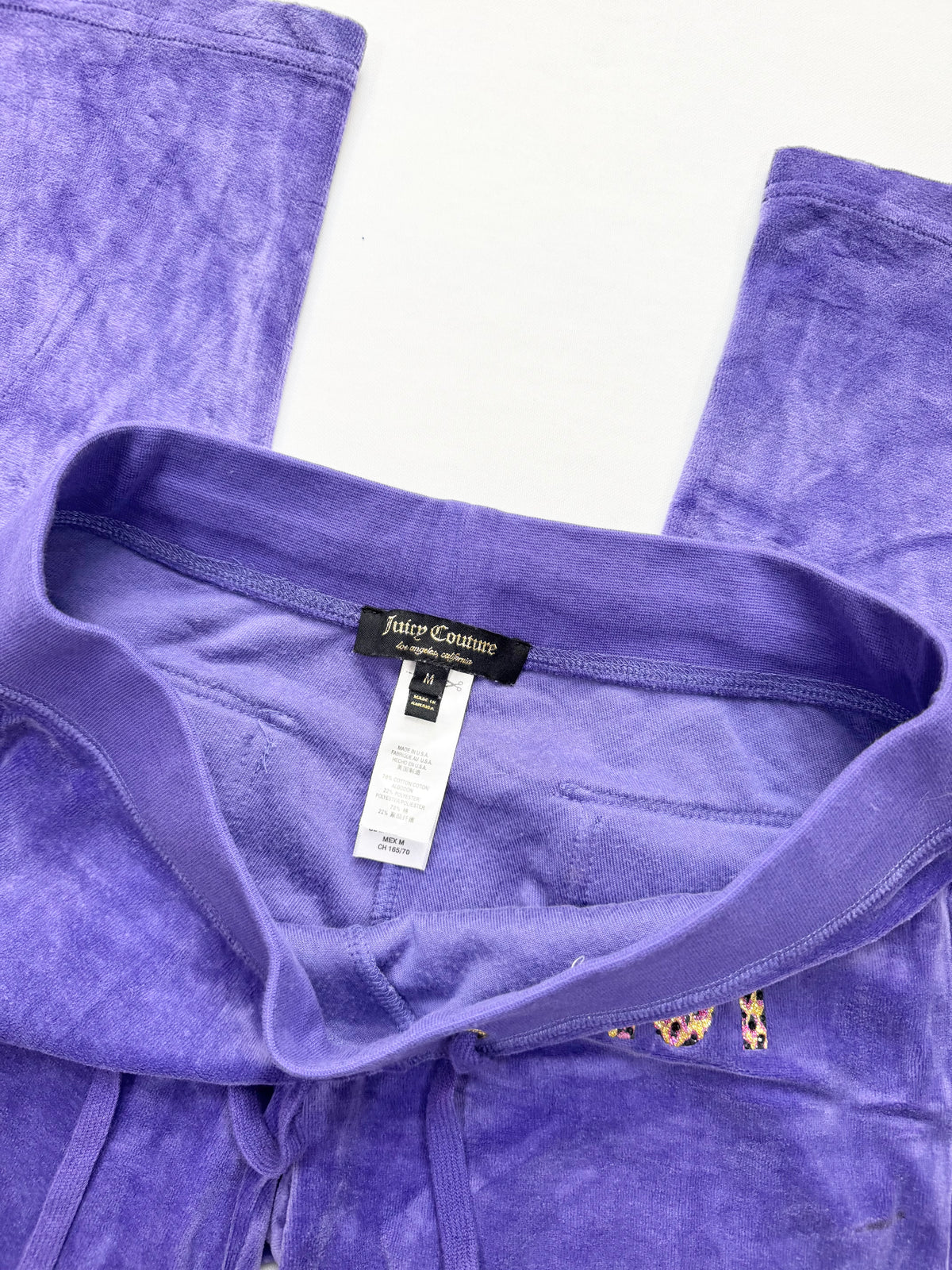 Purple Leopard Print Juicy Couture Tracksuit ♡ M