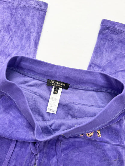 Purple Leopard Print Juicy Couture Tracksuit ♡ M
