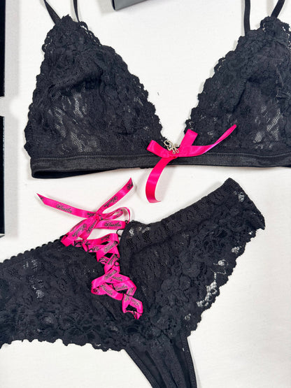 Hustler Lingerie Set ♡ Size S