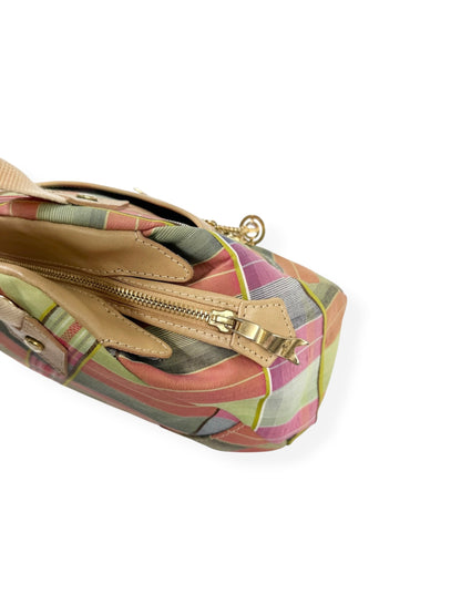 Vivienne Westwood Plaid Safety Pin Charm Bag ♡
