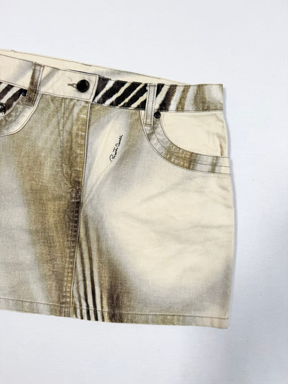Roberto Cavalli Animal Print Skirt ♡ Size XS