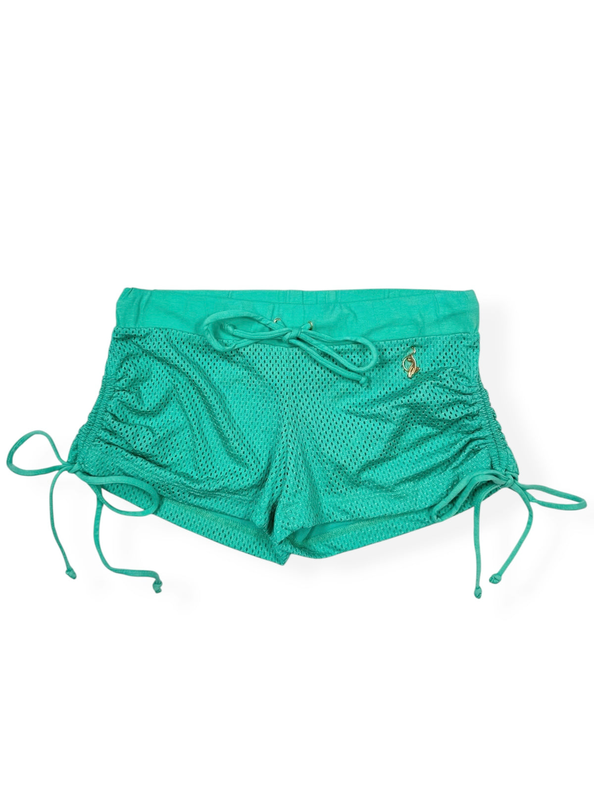 Baby Phat Green Mesh Shorts ♡ XS