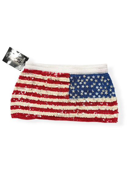 Hustler USA Sequin Mini Skirt ♡ XS/S