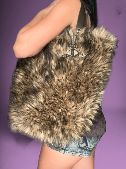 Vivienne Westwood Fur Tote Bag