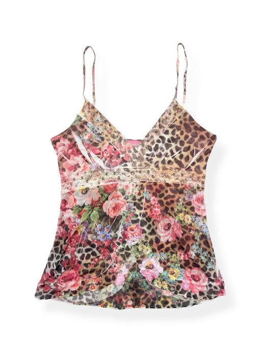 Leopard Flower Cami ♡ S
