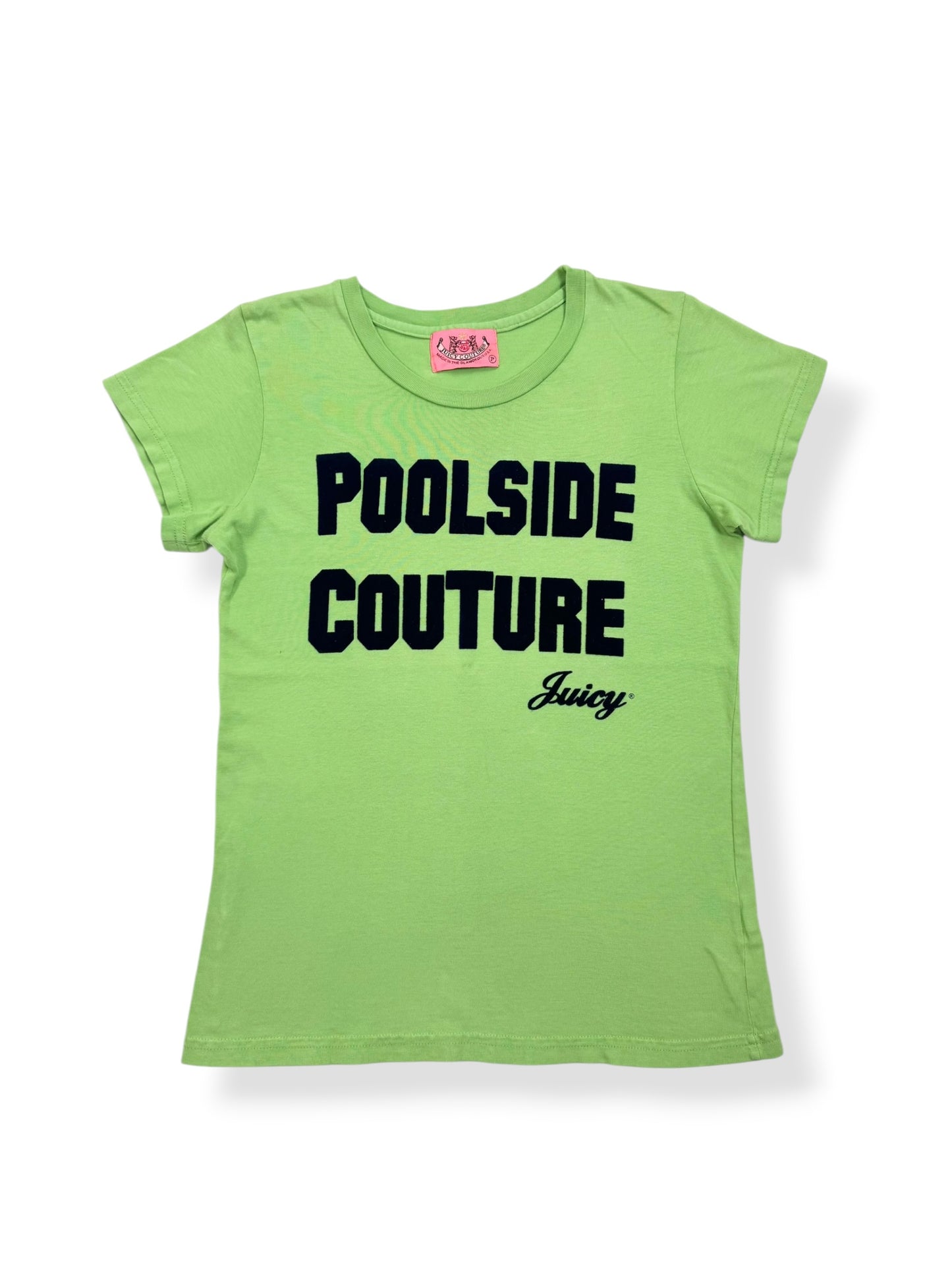 Green Juicy “Poolside Couture” Tee ♡  XS