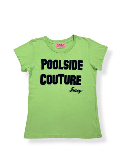 Green Juicy “Poolside Couture” Tee ♡  XS