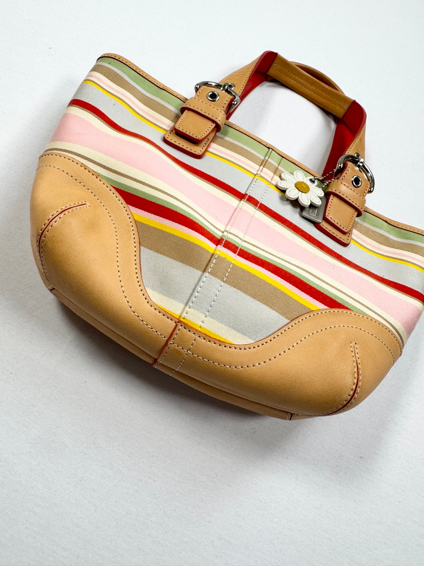 Coach Spring Striped Bag ♡