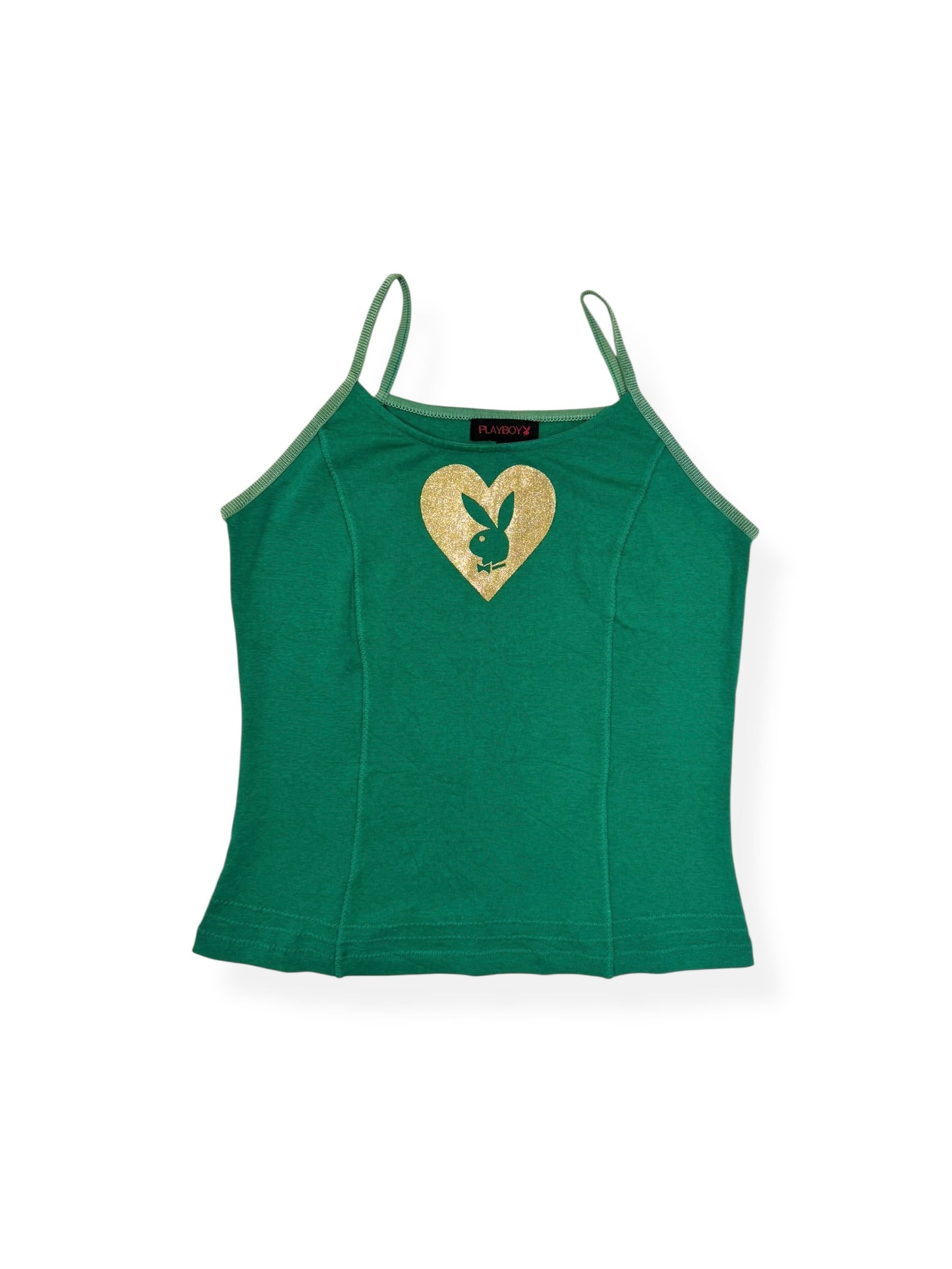 Playboy Green Tank ☆ M