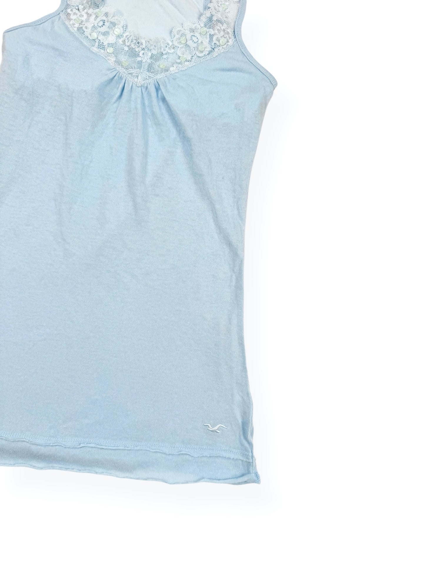Hollister Baby Blue Cami ♡ XS