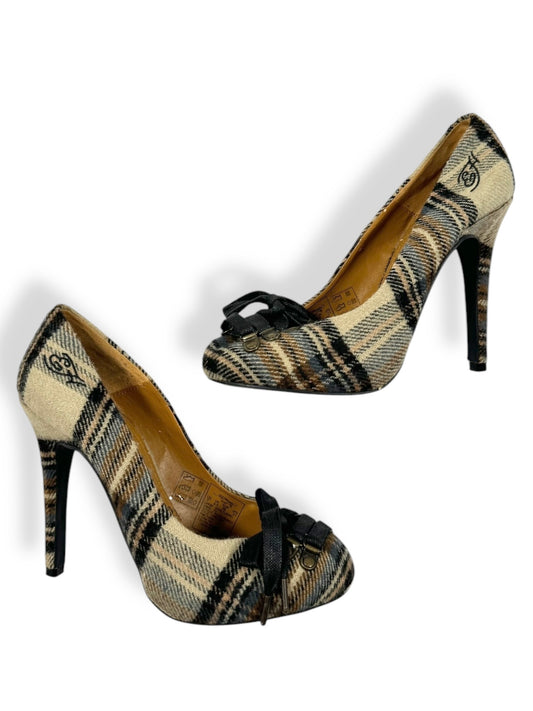 Ed Hardy Tartan Heels