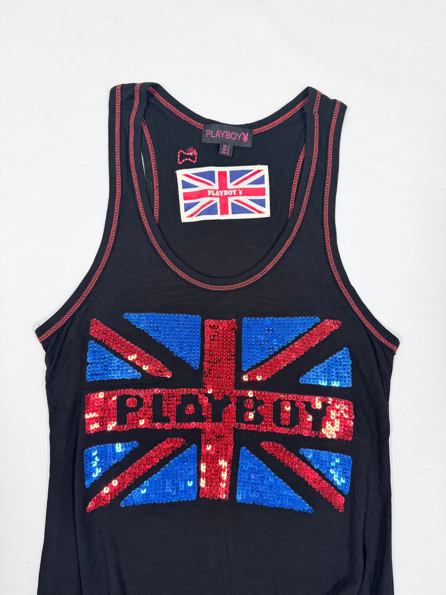 Playboy Union Jack Tank ♡ Size S