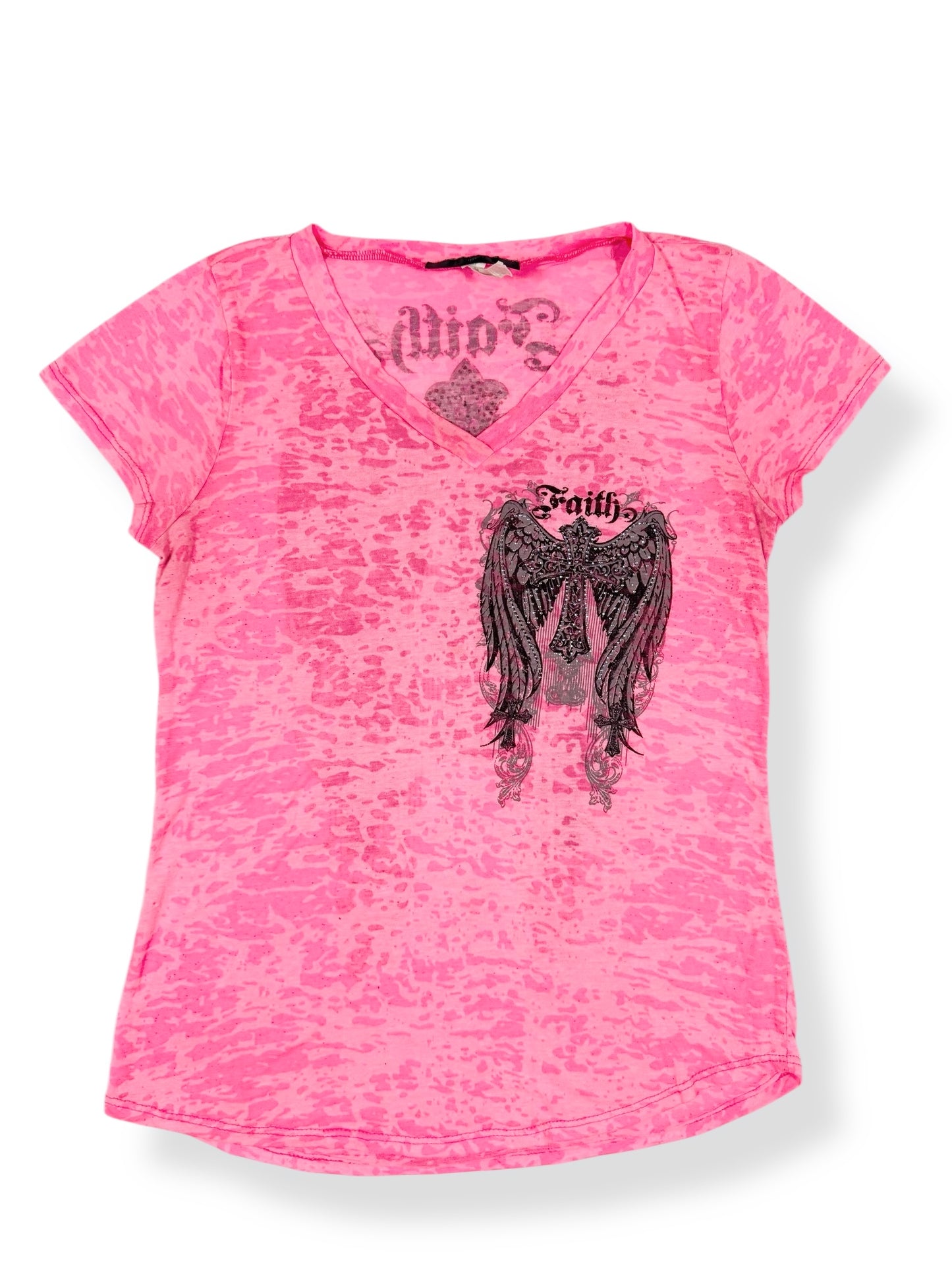 Hot Pink Wing Tee ♡ Size L