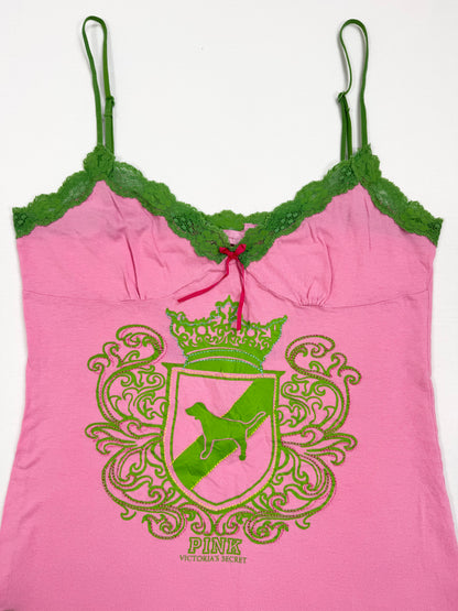 PINK Pink & Green Mini Dress ♡ S