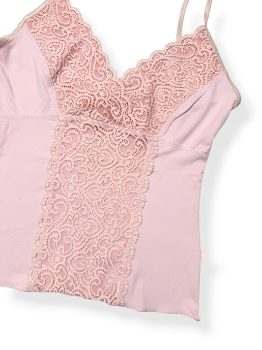 Morgan De Toi Pink Lace Cami ♡ S
