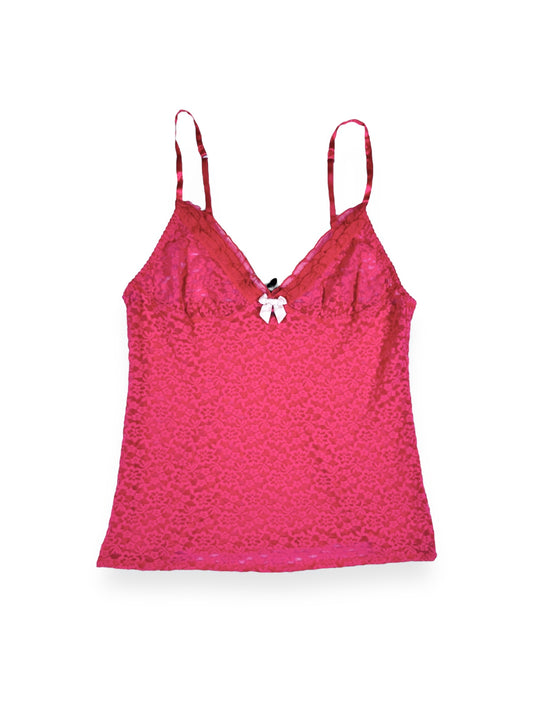 Pink Lace Cami