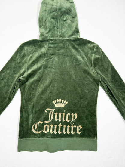 Juicy Couture Green Zip Up ♡ Size M