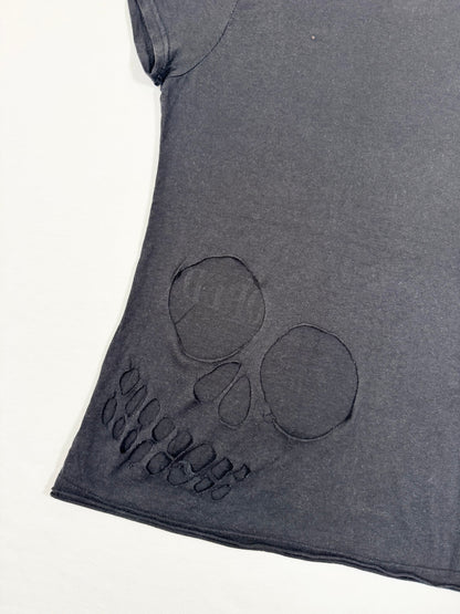 Skull Cut Out “Born To Lose” Tee ♡ S