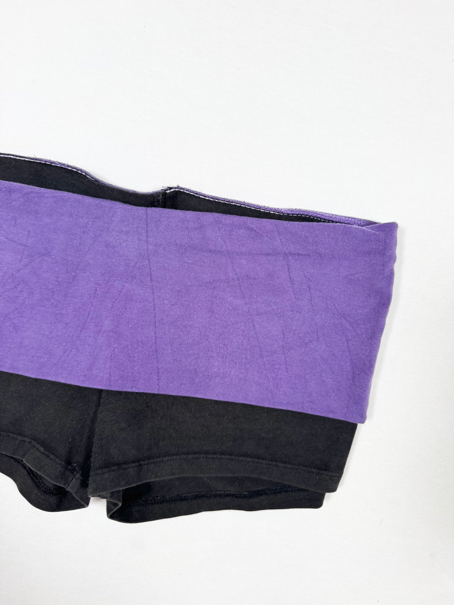 PINK Purple Fold Over Shorts ♡ Size S