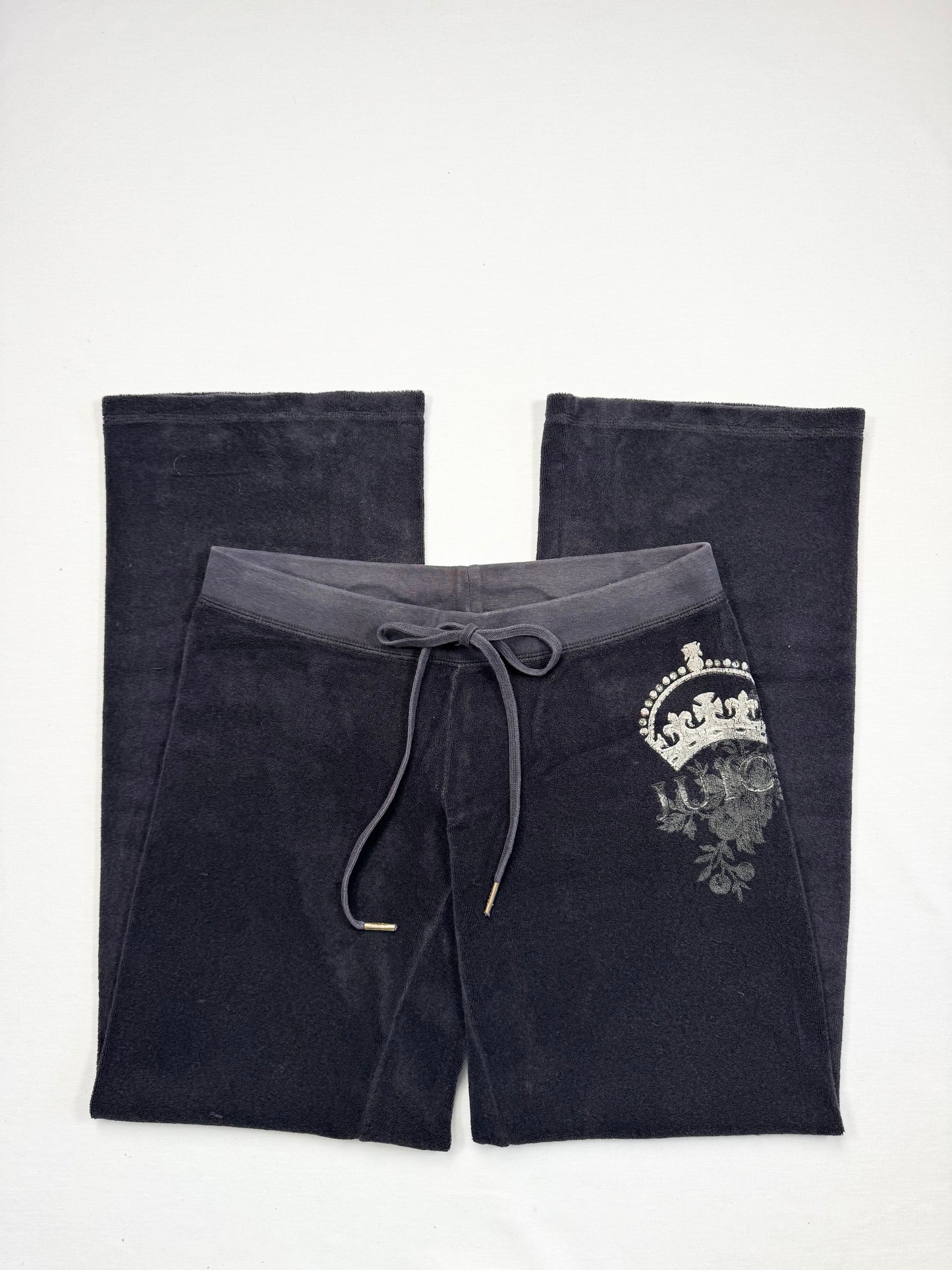 Juicy Couture Black Towelling Tracksuit Set ♡ S/M