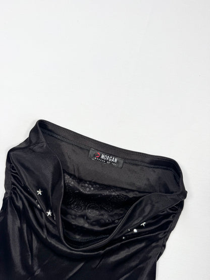 Morgan Satin Tube Top ♡ XS