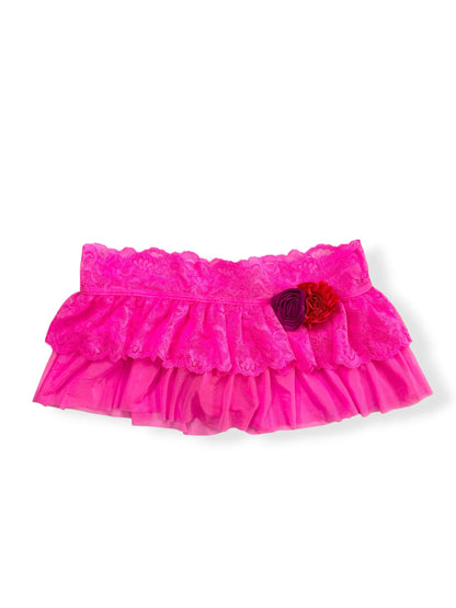La Senza Pink Lace Micro Skirt ♡ S/M