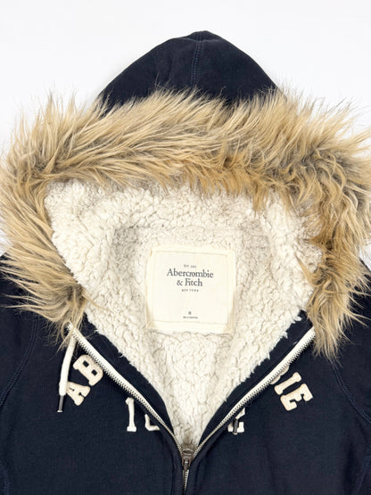 Abercrombie Fur Zip Up ♡ Size M