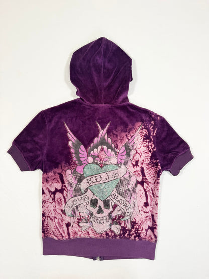 Ed Hardy Purple Tracksuit ♡ S