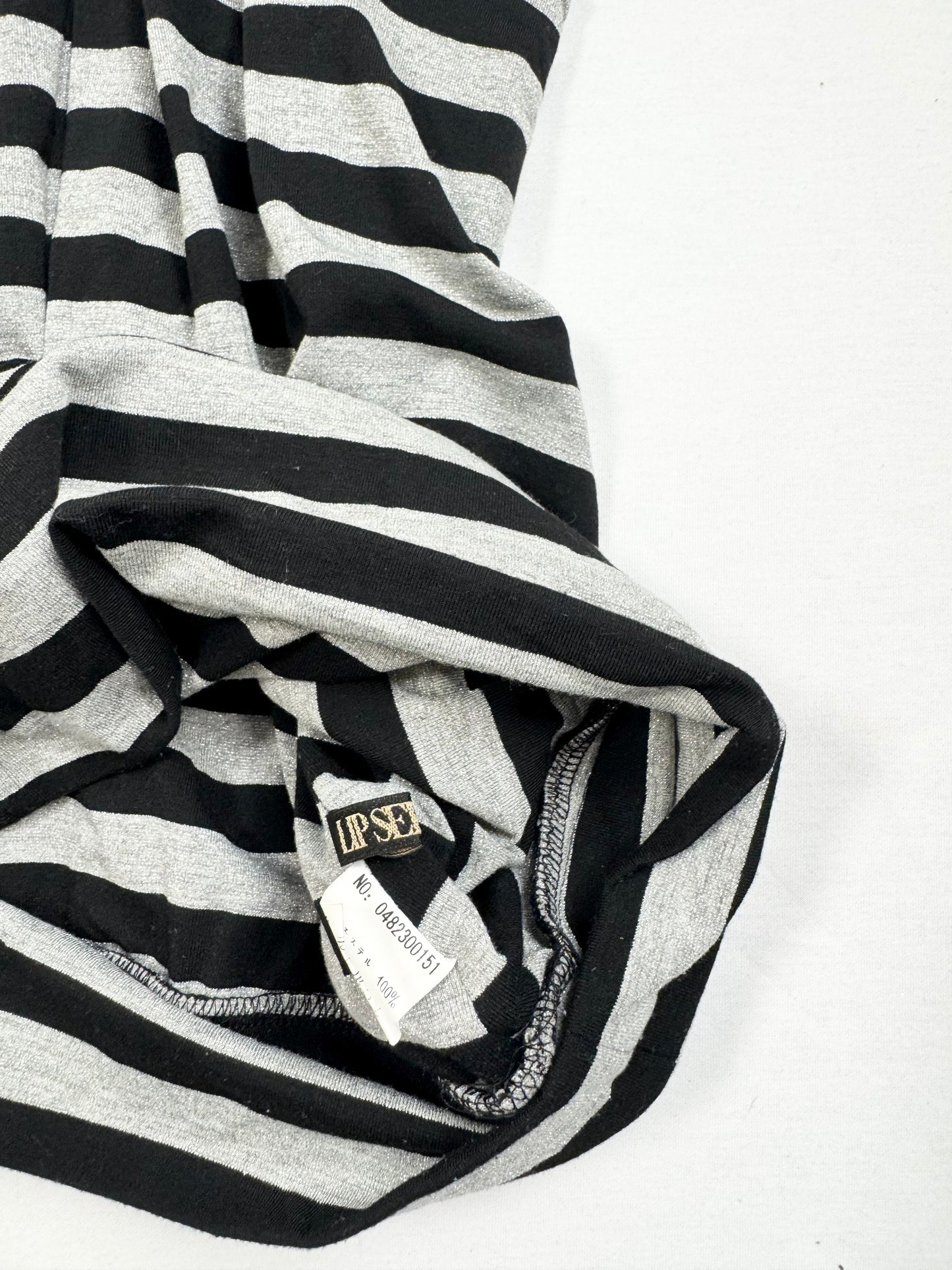 Lipservice Glitter Striped Bubble Mini Dress ♡ S