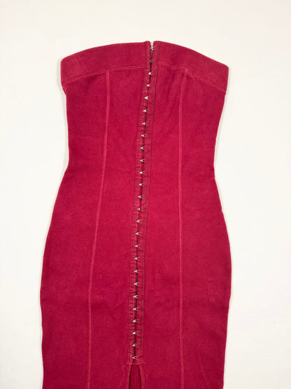 Red Midi Dress