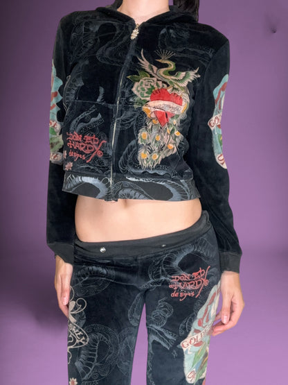 Ed Hardy Velour Tracksuit