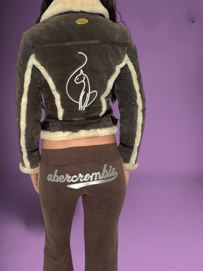 Abercrombie Brown Trackpants ♡ Size S