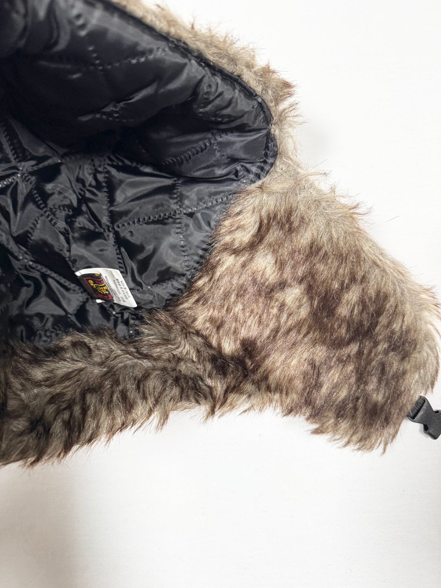 Brown Fur Von Dutch Hat