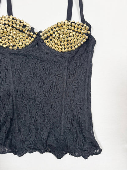 Studded Bust Corset