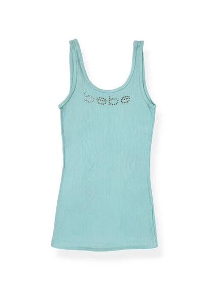 Bebe Baby Blue Tank ♡ S
