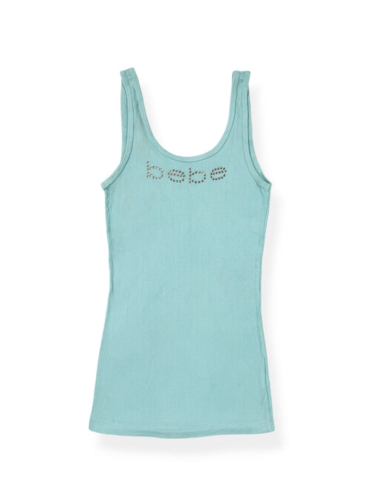 Bebe Baby Blue Tank ♡ S